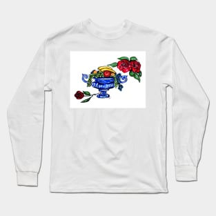 Classic Fruit Bowl Digital Enhanced Long Sleeve T-Shirt